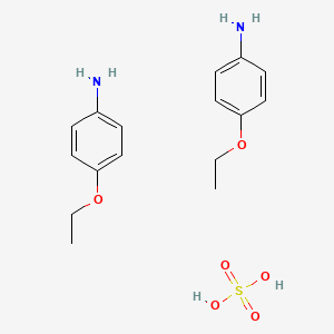 molecular formula C16H24N2O6S B2375871 4-Ethoxyaniline hemisulfate CAS No. 98609-91-7