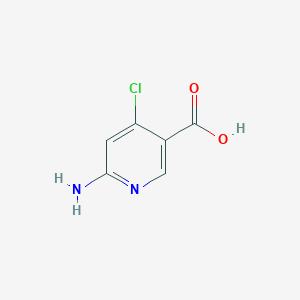 B2375884 6-Amino-4-chloronicotinic acid CAS No. 1060808-94-7