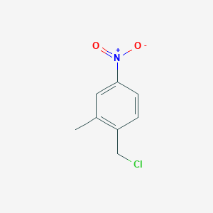 molecular formula C8H8ClNO2 B2375961 1-(Chloromethyl)-2-methyl-4-nitrobenzene CAS No. 112299-39-5