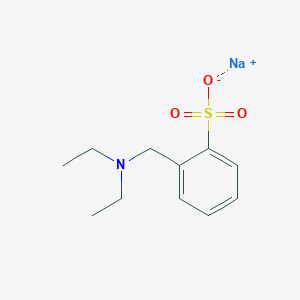 Sodium 2-[(diethylamino)methyl]benzene-1-sulfonate