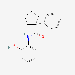 N-(2-hydroxyphenyl)-1-phenylcyclopentane-1-carboxamide