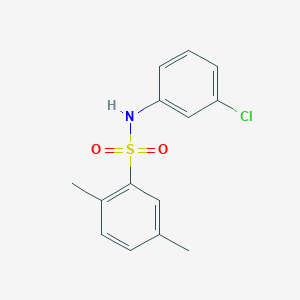 N-(3-chlorophenyl)-2,5-dimethylbenzenesulfonamide