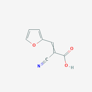 2-Cyano-3-(furan-2-yl)prop-2-enoic acid