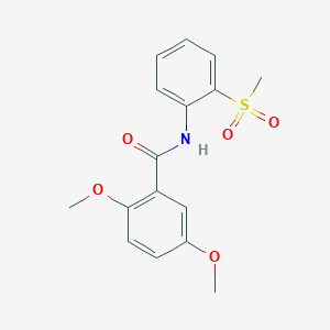 N-(2-methanesulfonylphenyl)-2,5-dimethoxybenzamide