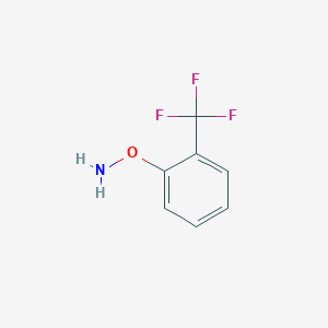 O-[2-(trifluoromethyl)phenyl]hydroxylamine