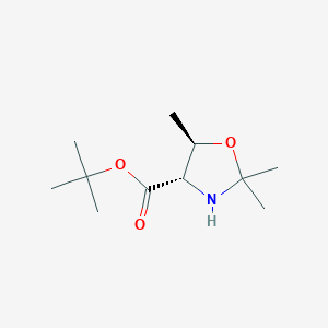 Tert-butyl (4S,5R)-2,2,5-trimethyl-1,3-oxazolidine-4-carboxylate