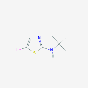 N-tert-butyl-5-iodo-1,3-thiazol-2-amine