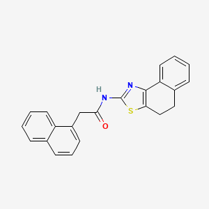 N-(4,5-dihydrobenzo[e][1,3]benzothiazol-2-yl)-2-naphthalen-1-ylacetamide