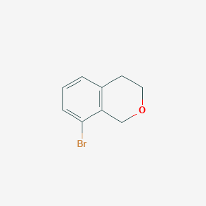 molecular formula C9H9BrO B2376291 8-Bromoisochroman CAS No. 846037-83-0