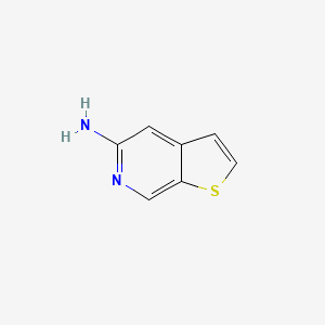 molecular formula C7H6N2S B2376383 Thieno[2,3-c]pyridin-5-amine CAS No. 1326715-15-4