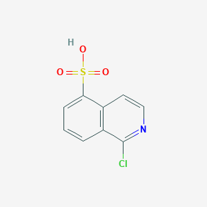 molecular formula C9H6ClNO3S B023764 1-Chloroisoquinoline-5-sulfonic acid CAS No. 105627-80-3