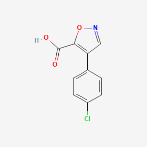4-(4-Chlorophenyl)-1,2-oxazole-5-carboxylic acid