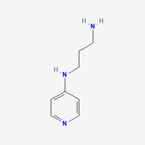 molecular formula C8H13N3 B2376506 N-(3-aminopropyl)pyridin-4-amine CAS No. 1016501-09-9