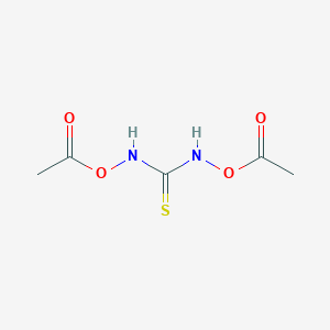 molecular formula C5H8N2O4S B2376519 [(Acetyloxy)carbamothioyl]amino acetate CAS No. 51307-42-7