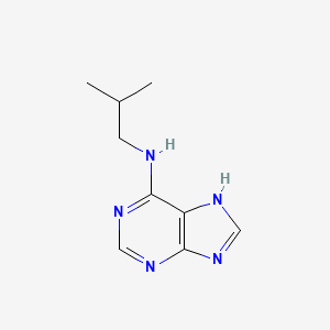 N-(2-methylpropyl)-7H-purin-6-amine