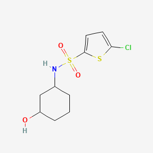 5-chloro-N-(3-hydroxycyclohexyl)thiophene-2-sulfonamide