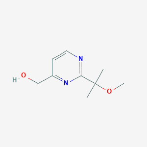 (2-(2-Methoxypropan-2-yl)pyrimidin-4-yl)methanol