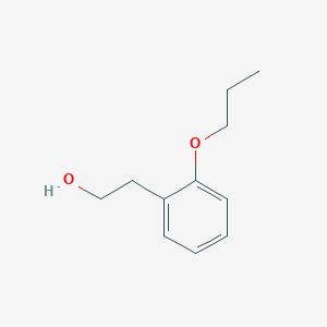 molecular formula C11H16O2 B2376673 2-(2-Propoxyphenyl)ethanol CAS No. 104174-91-6
