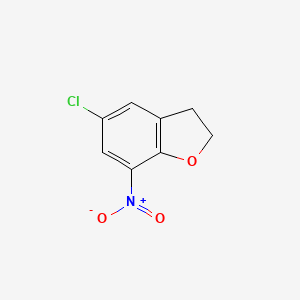 5-Chloro-7-nitro-2,3-dihydro-1-benzofuran