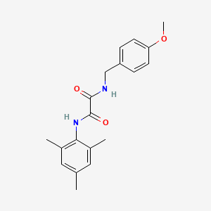 molecular formula C19H22N2O3 B2376701 N1-间苯甲基-N2-(4-甲氧基苄基)草酰胺 CAS No. 433253-58-8