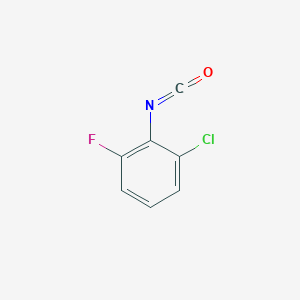 1-Chloro-3-fluoro-2-isocyanatobenzene