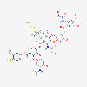 molecular formula C59H80N4O22S5 B237676 Esperamicin P CAS No. 133978-90-2