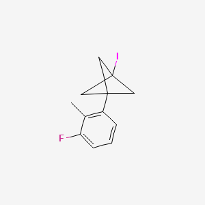 1-(3-Fluoro-2-methylphenyl)-3-iodobicyclo[1.1.1]pentane