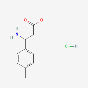 Methyl 3-amino-3-(4-methylphenyl)propanoate hydrochloride