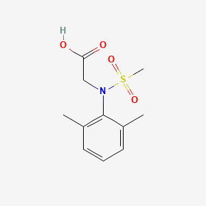 N-(2,6-dimethylphenyl)-N-(methylsulfonyl)glycine