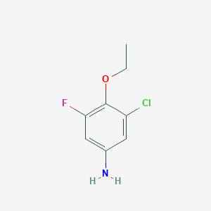 3-Chloro-4-ethoxy-5-fluoroaniline