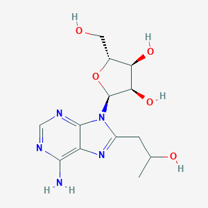 molecular formula C19H18Cl2O2 B237689 8-(2-Hydroxypropyl)adenosine CAS No. 134895-33-3