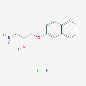 1-Amino-3-(2-naphthyloxy)propan-2-ol hydrochloride