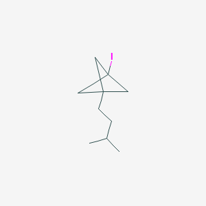 1-Iodo-3-(3-methylbutyl)bicyclo[1.1.1]pentane