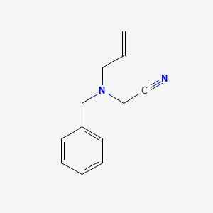 2-(Allyl(benzyl)amino)acetonitrile