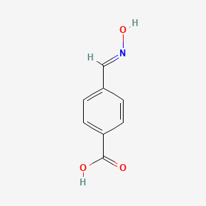 molecular formula C8H7NO3 B2377105 4-[(Hydroxyimino)methyl]benzoic acid CAS No. 3477-93-8; 99481-81-9