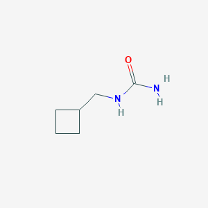 molecular formula C6H12N2O B2377107 环丁基甲基脲 CAS No. 1095592-82-7