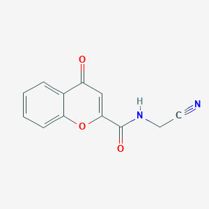 N-(cyanomethyl)-4-oxo-4H-chromene-2-carboxamide