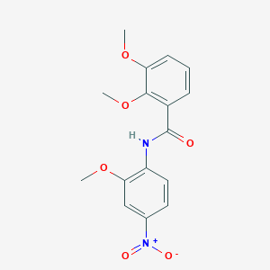 2,3-dimethoxy-N-(2-methoxy-4-nitrophenyl)benzamide