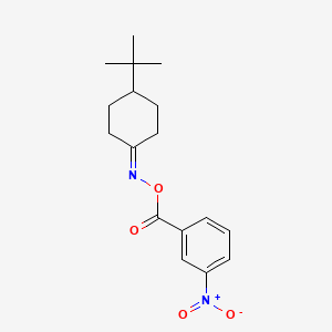 1-[({[4-(Tert-butyl)cyclohexyliden]amino}oxy)carbonyl]-3-nitrobenzene