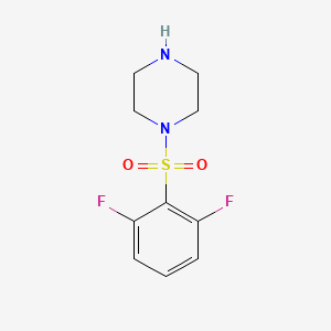 B2377411 1-(2,6-Difluorophenyl)sulfonylpiperazine CAS No. 731003-62-6