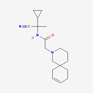 2-{2-azaspiro[5.5]undec-8-en-2-yl}-N-(1-cyano-1-cyclopropylethyl)acetamide