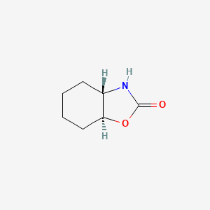 molecular formula C7H11NO2 B2377496 (3aS,7aS)-Octahydrobenzoxazole-2-one CAS No. 189942-51-6