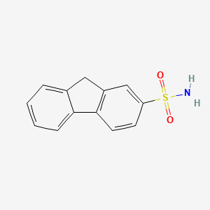 molecular formula C13H11NO2S B2377536 9H-fluorene-2-sulfonamide CAS No. 13354-22-8
