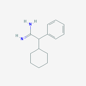 2-Cyclohexyl-2-phenylethanimidamide