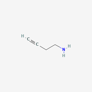 molecular formula C4H7N B2377745 But-3-yn-1-amine CAS No. 14044-63-4; 88211-50-1