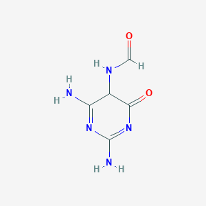 molecular formula Cl2CuH8O10 B237778 2,6-Diamino-4-oxo-5-formamidopyrimidine CAS No. 133310-38-0