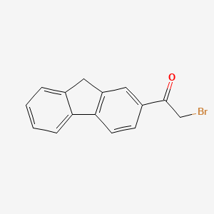 molecular formula C15H11BrO B2377912 2-bromo-1-(9H-fluoren-2-yl)ethan-1-one CAS No. 39696-13-4