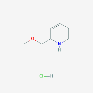 6-(Methoxymethyl)-1,2,3,6-tetrahydropyridine;hydrochloride