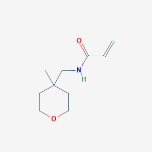 N-[(4-Methyloxan-4-yl)methyl]prop-2-enamide