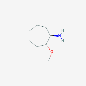 (1R,2R)-2-Methoxycycloheptan-1-amine